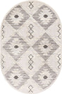 Sandy Beige 4' x 6' Arlo Oval Area Rug 100% Polypropylene With Cotton Backing Easy Clean Indoor Living Room Bedroom Dining Office Carpet for Sale at Rug Engine