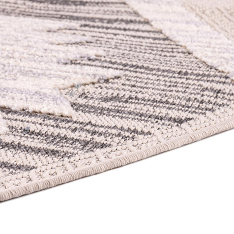 Sandy Beige 7' 10 x 10' Arlo Oval Area Rug 100% Polypropylene With Cotton Backing Easy Clean Indoor Living Room Bedroom Dining Office Carpet for Sale at Rug Engine