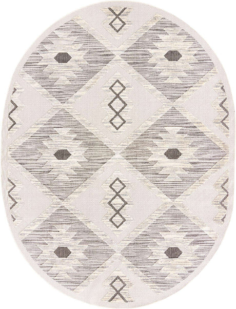 Sandy Beige 7' 10 x 10' Arlo Oval Area Rug 100% Polypropylene With Cotton Backing Easy Clean Indoor Living Room Bedroom Dining Office Carpet for Sale at Rug Engine