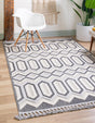 Charcoal 1' 4 x 1' 4 Arlo Sample Area Rug 100% Polypropylene With Cotton Backing Easy Clean Indoor Living Room Bedroom Dining Office Carpet for Sale at Rug Engine