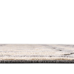 Charcoal 6' x 9' Arlo Rectangle Area Rug 100% Polypropylene With Cotton Backing Easy Clean Indoor Living Room Bedroom Dining Office Carpet for Sale at Rug Engine