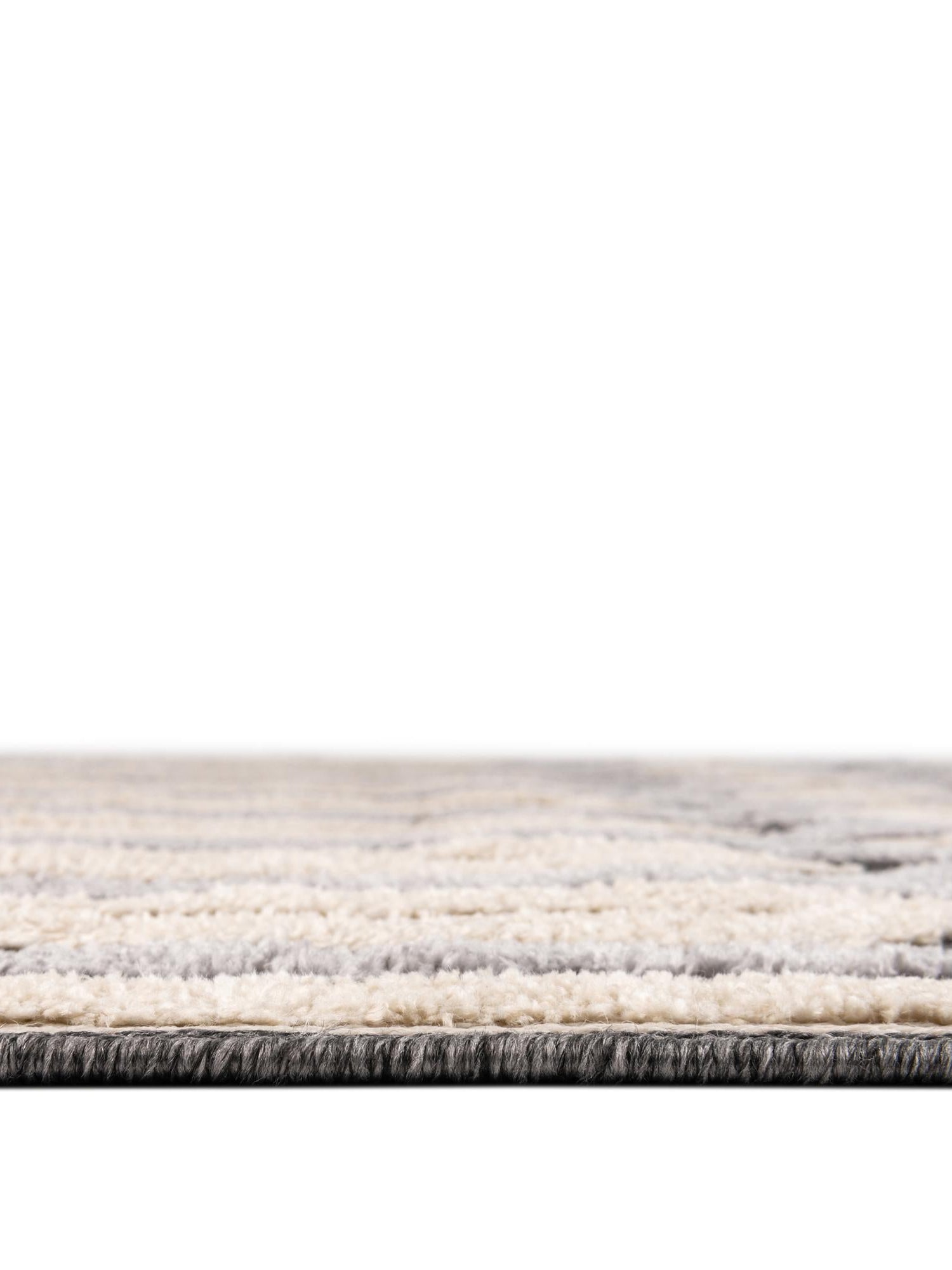 Charcoal 3' 3 x 3' 3 Arlo Round Area Rug 100% Polypropylene With Cotton Backing Easy Clean Indoor Living Room Bedroom Dining Office Carpet for Sale at Rug Engine