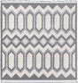 Charcoal 9' 10 x 9' 10 Arlo Square Area Rug 100% Polypropylene With Cotton Backing Easy Clean Indoor Living Room Bedroom Dining Office Carpet for Sale at Rug Engine