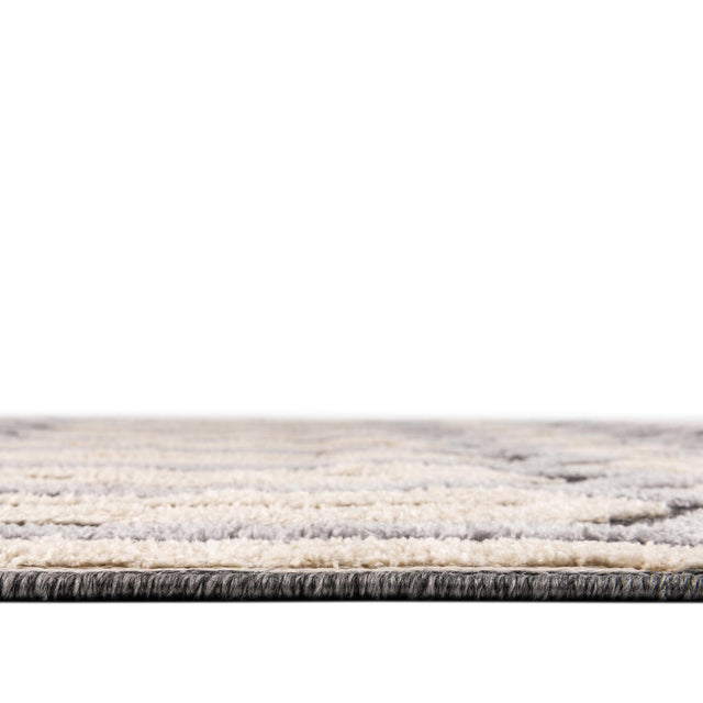 Charcoal 4' x 6' Arlo Oval Area Rug 100% Polypropylene With Cotton Backing Easy Clean Indoor Living Room Bedroom Dining Office Carpet for Sale at Rug Engine