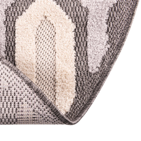 Charcoal 5' 3 x 8' Arlo Oval Area Rug 100% Polypropylene With Cotton Backing Easy Clean Indoor Living Room Bedroom Dining Office Carpet for Sale at Rug Engine