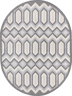 Charcoal 7' 10 x 10' Arlo Oval Area Rug 100% Polypropylene With Cotton Backing Easy Clean Indoor Living Room Bedroom Dining Office Carpet for Sale at Rug Engine