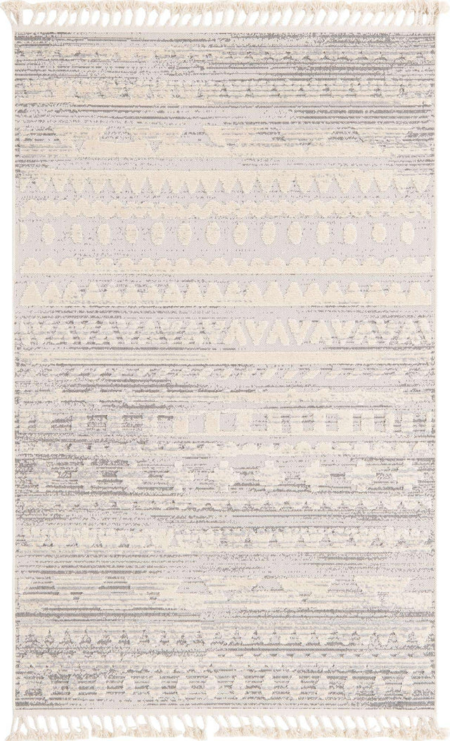 Sandy Beige 5' 3 x 8' Arlo Rectangle Area Rug 100% Polypropylene With Cotton Backing Easy Clean Indoor Living Room Bedroom Dining Office Carpet for Sale at Rug Engine