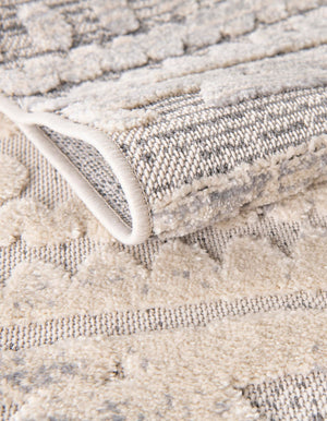 Sandy Beige 8' x 8' Arlo Square Area Rug 100% Polypropylene With Cotton Backing Easy Clean Indoor Living Room Bedroom Dining Office Carpet for Sale at Rug Engine