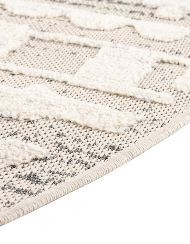 Sandy Beige 5' 3 x 8' Arlo Oval Area Rug 100% Polypropylene With Cotton Backing Easy Clean Indoor Living Room Bedroom Dining Office Carpet for Sale at Rug Engine