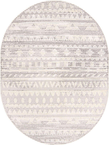 Sandy Beige 7' 10 x 10' Arlo Oval Area Rug 100% Polypropylene With Cotton Backing Easy Clean Indoor Living Room Bedroom Dining Office Carpet for Sale at Rug Engine