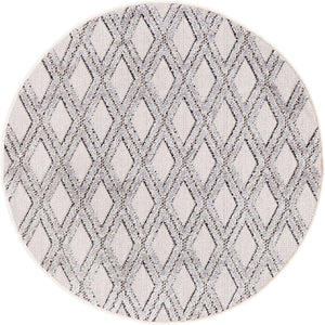 Sandy Beige 3' 3 x 3' 3 Arlo Round Area Rug 100% Polypropylene With Cotton Backing Easy Clean Indoor Living Room Bedroom Dining Office Carpet for Sale at Rug Engine