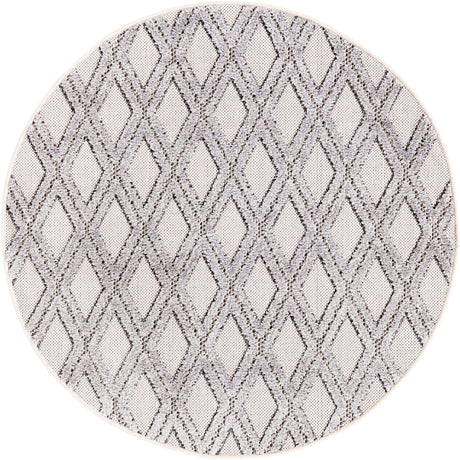 Sandy Beige 3' 3 x 3' 3 Arlo Round Area Rug 100% Polypropylene With Cotton Backing Easy Clean Indoor Living Room Bedroom Dining Office Carpet for Sale at Rug Engine