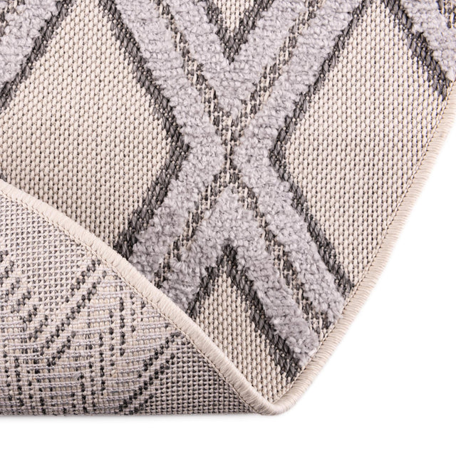 Sandy Beige 3' 3 x 3' 3 Arlo Round Area Rug 100% Polypropylene With Cotton Backing Easy Clean Indoor Living Room Bedroom Dining Office Carpet for Sale at Rug Engine