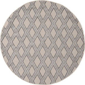 Sandy Beige 5' 3 x 5' 3 Arlo Round Area Rug 100% Polypropylene With Cotton Backing Easy Clean Indoor Living Room Bedroom Dining Office Carpet for Sale at Rug Engine