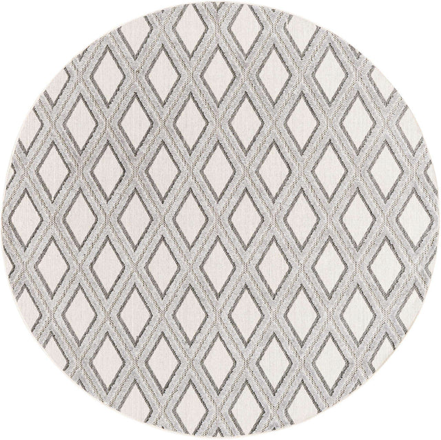 Sandy Beige 7' x 7' Arlo Round Area Rug 100% Polypropylene With Cotton Backing Easy Clean Indoor Living Room Bedroom Dining Office Carpet for Sale at Rug Engine