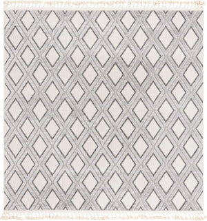 Sandy Beige 7' 10 x 7' 10 Arlo Square Area Rug 100% Polypropylene With Cotton Backing Easy Clean Indoor Living Room Bedroom Dining Office Carpet for Sale at Rug Engine