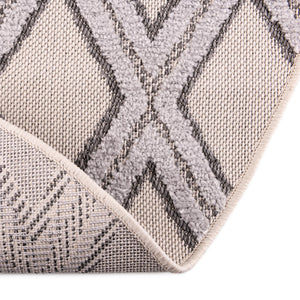 Sandy Beige 4' x 6' Arlo Oval Area Rug 100% Polypropylene With Cotton Backing Easy Clean Indoor Living Room Bedroom Dining Office Carpet for Sale at Rug Engine