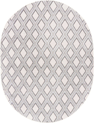 Sandy Beige 7' 10 x 10' Arlo Oval Area Rug 100% Polypropylene With Cotton Backing Easy Clean Indoor Living Room Bedroom Dining Office Carpet for Sale at Rug Engine