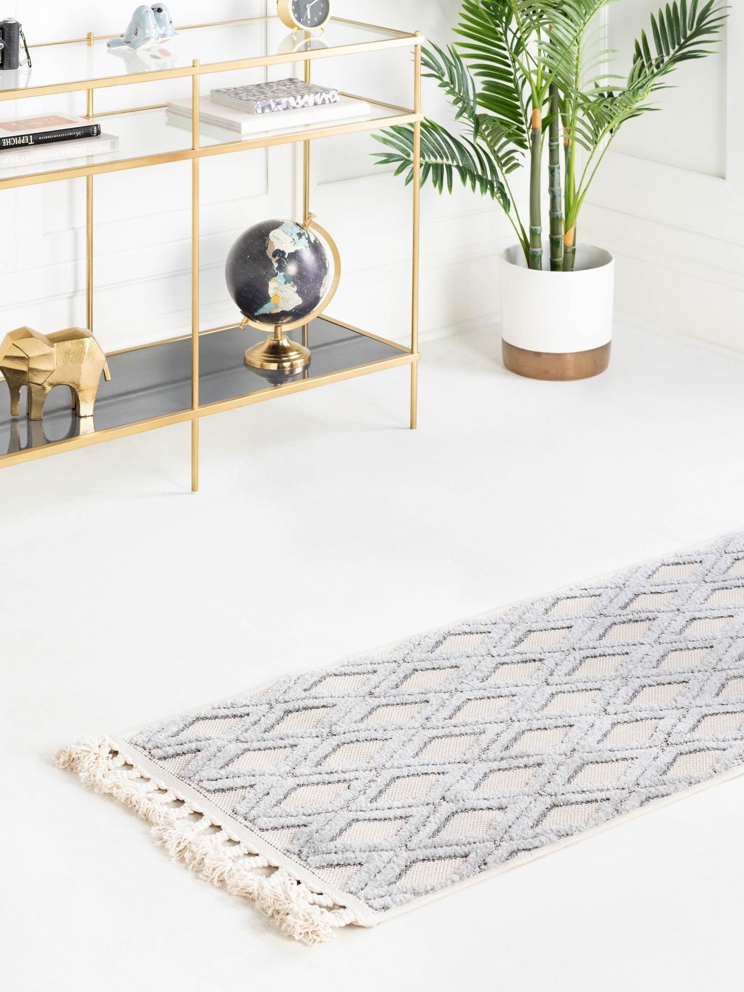 Sandy Beige 2' 7 x 12' Arlo Runner Area Rug 100% Polypropylene With Cotton Backing Easy Clean Indoor Living Room Bedroom Dining Office Carpet for Sale at Rug Engine