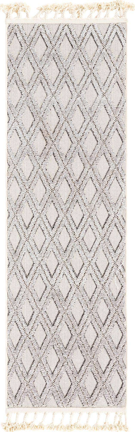 Sandy Beige 2' x 6' Arlo Runner Area Rug 100% Polypropylene With Cotton Backing Easy Clean Indoor Living Room Bedroom Dining Office Carpet for Sale at Rug Engine