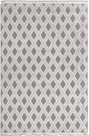 Charcoal 9' 10 x 14' Arlo Rectangle Area Rug 100% Polypropylene With Cotton Backing Easy Clean Indoor Living Room Bedroom Dining Office Carpet for Sale at Rug Engine