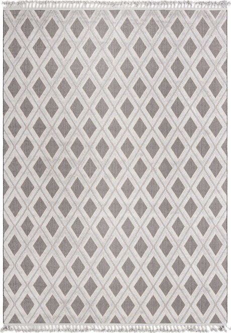 Charcoal 9' x 12' Arlo Rectangle Area Rug 100% Polypropylene With Cotton Backing Easy Clean Indoor Living Room Bedroom Dining Office Carpet for Sale at Rug Engine