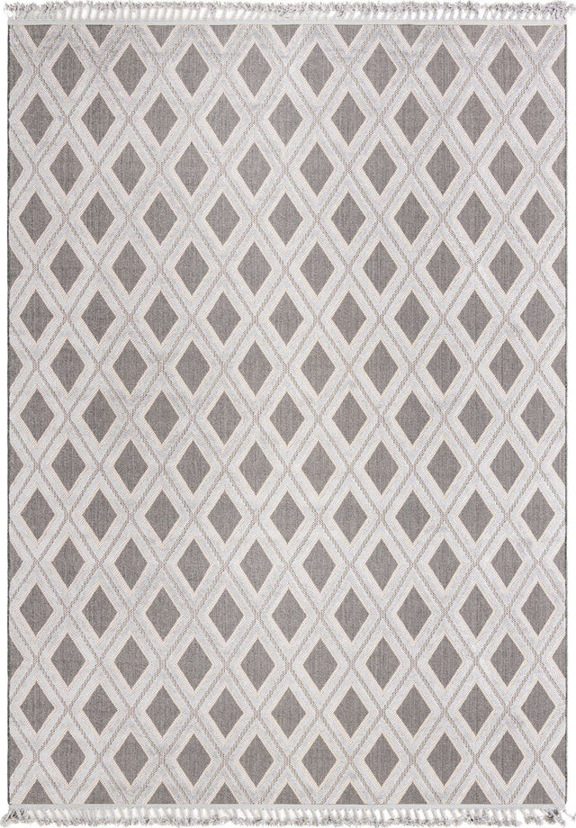 Charcoal 9' x 12' Arlo Rectangle Area Rug 100% Polypropylene With Cotton Backing Easy Clean Indoor Living Room Bedroom Dining Office Carpet for Sale at Rug Engine