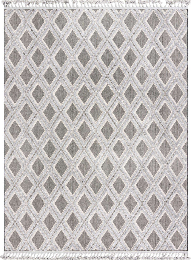 Charcoal 7' 10 x 10' Arlo Rectangle Area Rug 100% Polypropylene With Cotton Backing Easy Clean Indoor Living Room Bedroom Dining Office Carpet for Sale at Rug Engine