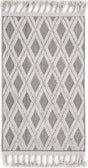 Charcoal 2' x 3' Arlo Rectangle Area Rug 100% Polypropylene With Cotton Backing Easy Clean Indoor Living Room Bedroom Dining Office Carpet for Sale at Rug Engine