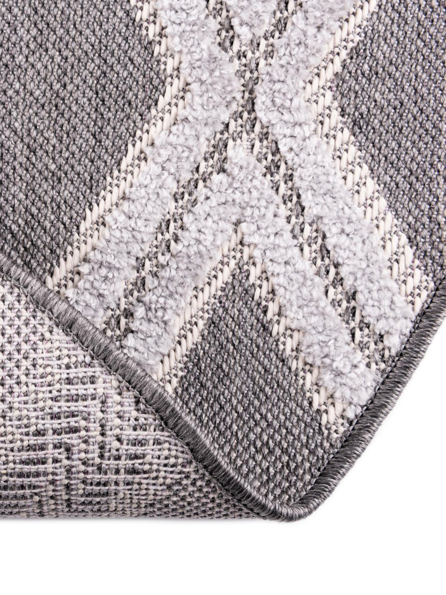 Charcoal 3' 3 x 3' 3 Arlo Round Area Rug 100% Polypropylene With Cotton Backing Easy Clean Indoor Living Room Bedroom Dining Office Carpet for Sale at Rug Engine