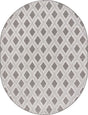 Charcoal 7' 10 x 10' Arlo Oval Area Rug 100% Polypropylene With Cotton Backing Easy Clean Indoor Living Room Bedroom Dining Office Carpet for Sale at Rug Engine