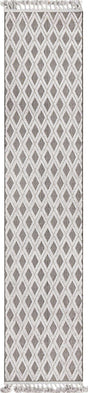 Charcoal 2' 7 x 12' Arlo Runner Area Rug 100% Polypropylene With Cotton Backing Easy Clean Indoor Living Room Bedroom Dining Office Carpet for Sale at Rug Engine