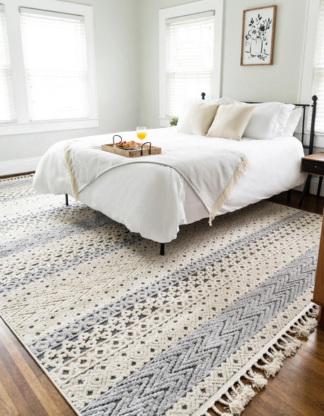 Sandy Beige 9' 10 x 14' Arlo Rectangle Area Rug 100% Polypropylene With Cotton Backing Easy Clean Indoor Living Room Bedroom Dining Office Carpet for Sale at Rug Engine