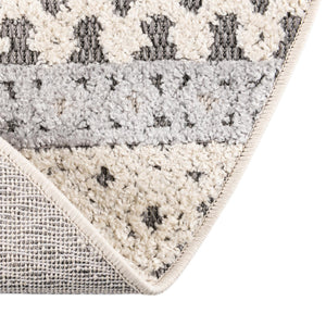 Sandy Beige 3' 3 x 3' 3 Arlo Round Area Rug 100% Polypropylene With Cotton Backing Easy Clean Indoor Living Room Bedroom Dining Office Carpet for Sale at Rug Engine