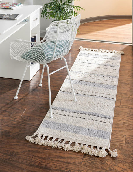 Sandy Beige 2' x 8' Arlo Runner Area Rug 100% Polypropylene With Cotton Backing Easy Clean Indoor Living Room Bedroom Dining Office Carpet for Sale at Rug Engine