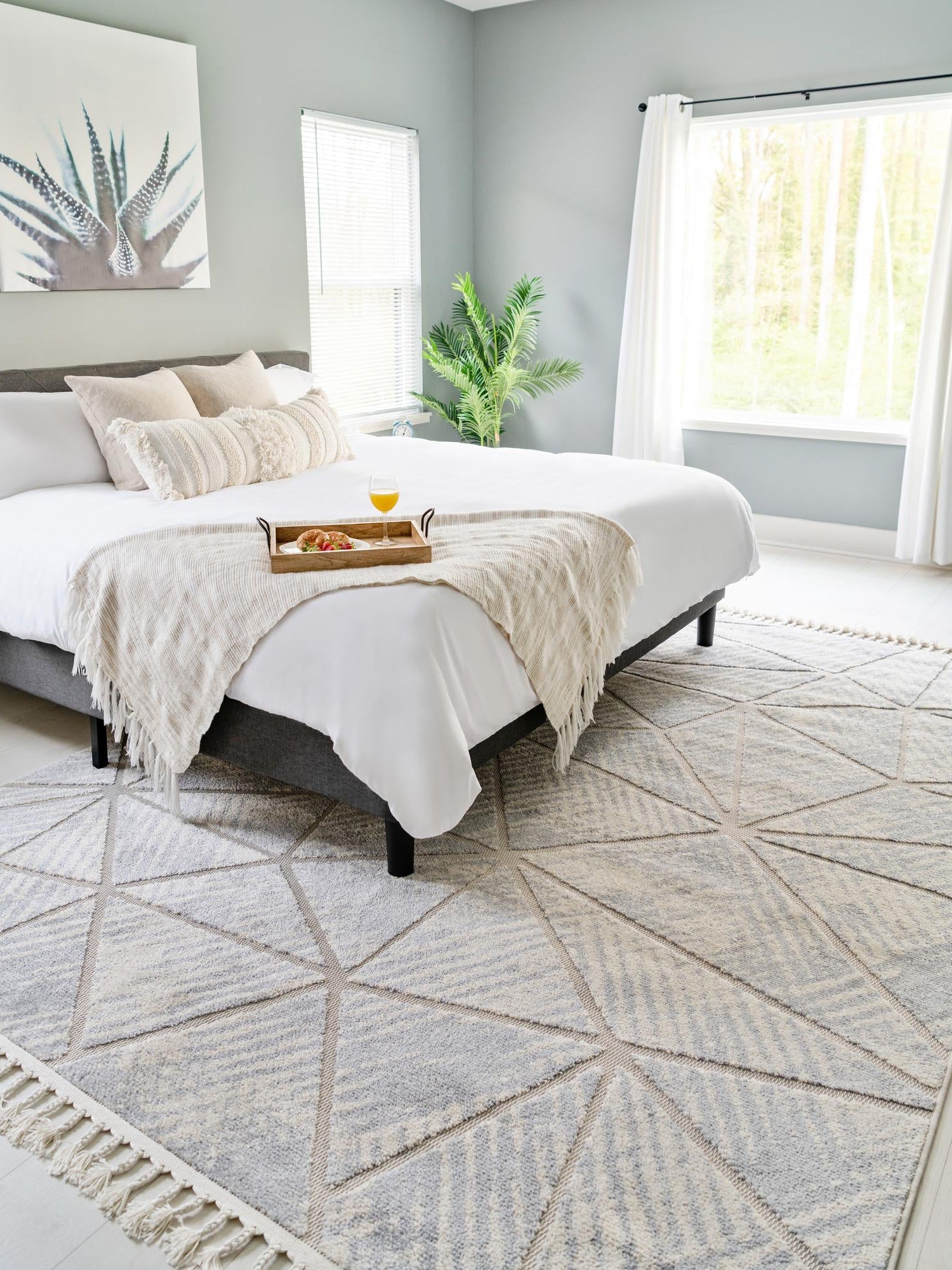 Sandy Beige 5' 3 x 8' Arlo Rectangle Area Rug 100% Polypropylene With Cotton Backing Easy Clean Indoor Living Room Bedroom Dining Office Carpet for Sale at Rug Engine