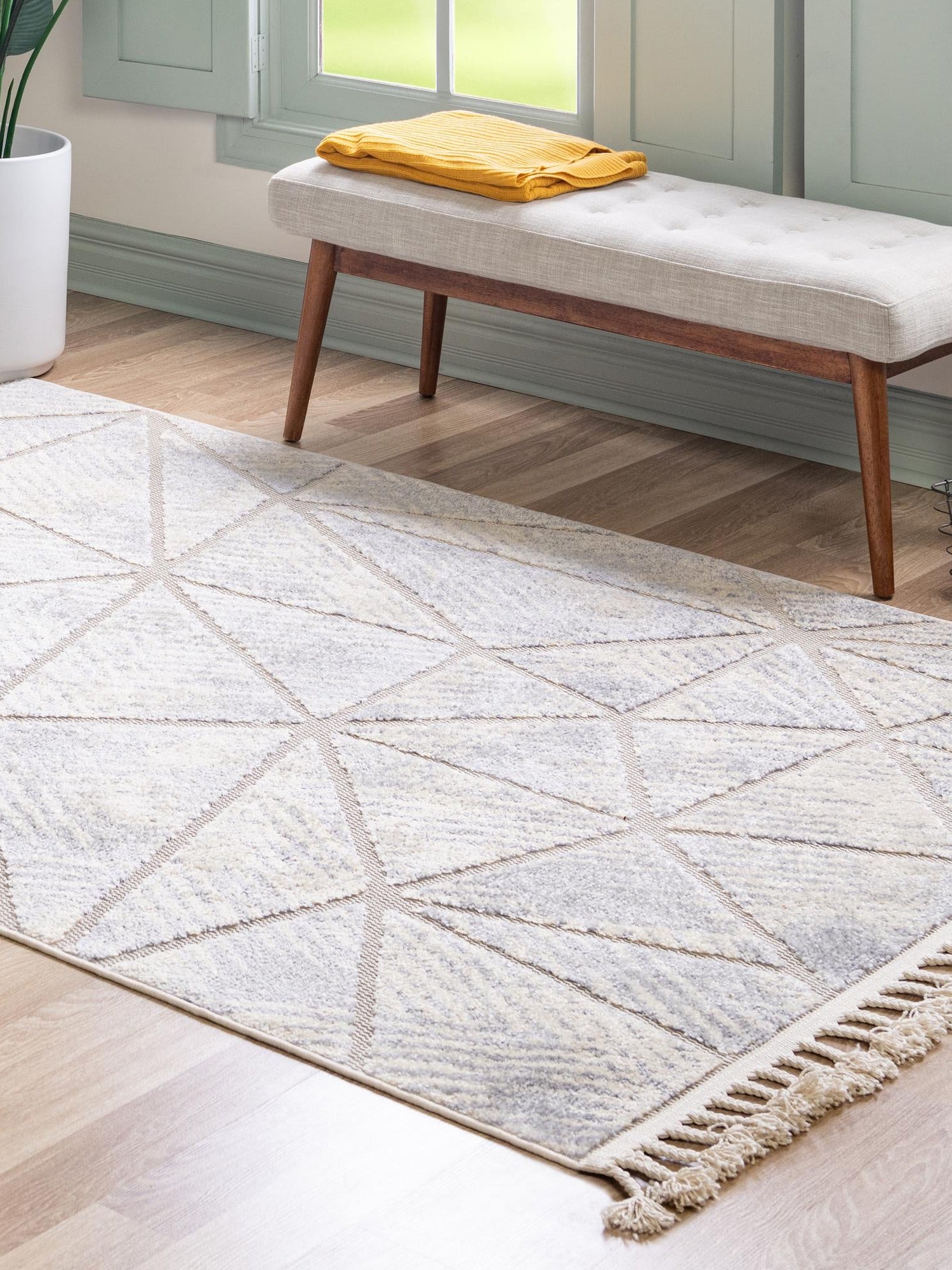 Sandy Beige 9' x 12' Arlo Rectangle Area Rug 100% Polypropylene With Cotton Backing Easy Clean Indoor Living Room Bedroom Dining Office Carpet for Sale at Rug Engine