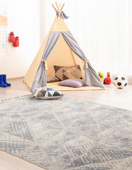 Sandy Beige 2' x 3' Arlo Rectangle Area Rug 100% Polypropylene With Cotton Backing Easy Clean Indoor Living Room Bedroom Dining Office Carpet for Sale at Rug Engine