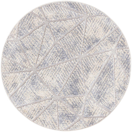 Sandy Beige 3' 3 x 3' 3 Arlo Round Area Rug 100% Polypropylene With Cotton Backing Easy Clean Indoor Living Room Bedroom Dining Office Carpet for Sale at Rug Engine