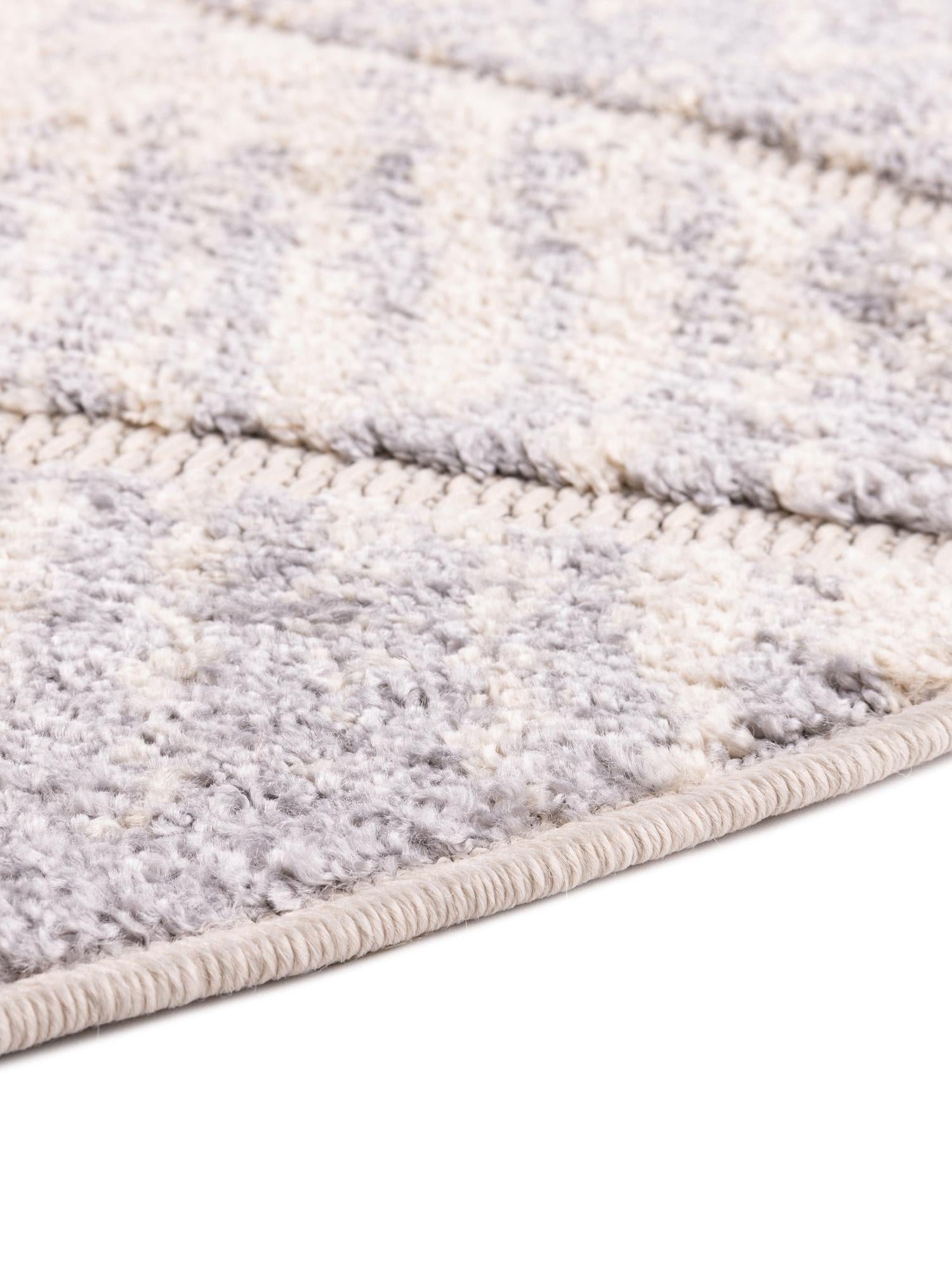 Sandy Beige 5' 3 x 5' 3 Arlo Round Area Rug 100% Polypropylene With Cotton Backing Easy Clean Indoor Living Room Bedroom Dining Office Carpet for Sale at Rug Engine