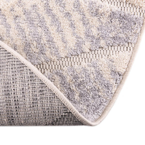Sandy Beige 3' 3 x 3' 3 Arlo Round Area Rug 100% Polypropylene With Cotton Backing Easy Clean Indoor Living Room Bedroom Dining Office Carpet for Sale at Rug Engine