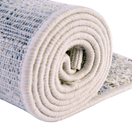 Sandy Beige 7' x 7' Arlo Round Area Rug 100% Polypropylene With Cotton Backing Easy Clean Indoor Living Room Bedroom Dining Office Carpet for Sale at Rug Engine