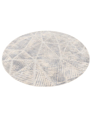 Sandy Beige 7' x 7' Arlo Round Area Rug 100% Polypropylene With Cotton Backing Easy Clean Indoor Living Room Bedroom Dining Office Carpet for Sale at Rug Engine