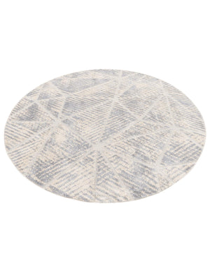 Sandy Beige 7' x 7' Arlo Round Area Rug 100% Polypropylene With Cotton Backing Easy Clean Indoor Living Room Bedroom Dining Office Carpet for Sale at Rug Engine