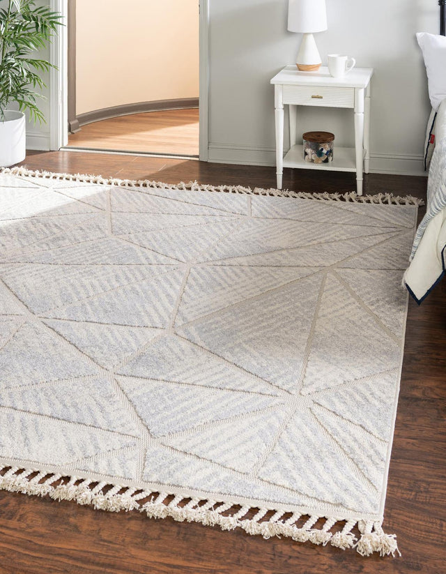 Sandy Beige 9' 10 x 9' 10 Arlo Square Area Rug 100% Polypropylene With Cotton Backing Easy Clean Indoor Living Room Bedroom Dining Office Carpet for Sale at Rug Engine