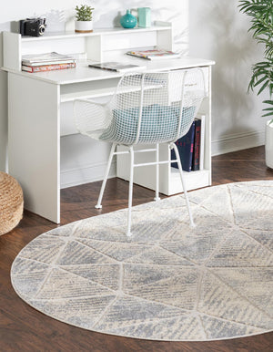 Sandy Beige 5' 3 x 8' Arlo Oval Area Rug 100% Polypropylene With Cotton Backing Easy Clean Indoor Living Room Bedroom Dining Office Carpet for Sale at Rug Engine