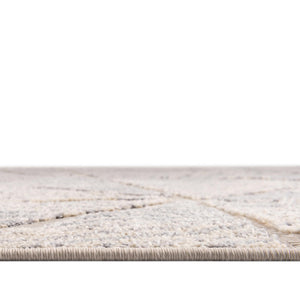 Sandy Beige 5' 3 x 8' Arlo Oval Area Rug 100% Polypropylene With Cotton Backing Easy Clean Indoor Living Room Bedroom Dining Office Carpet for Sale at Rug Engine