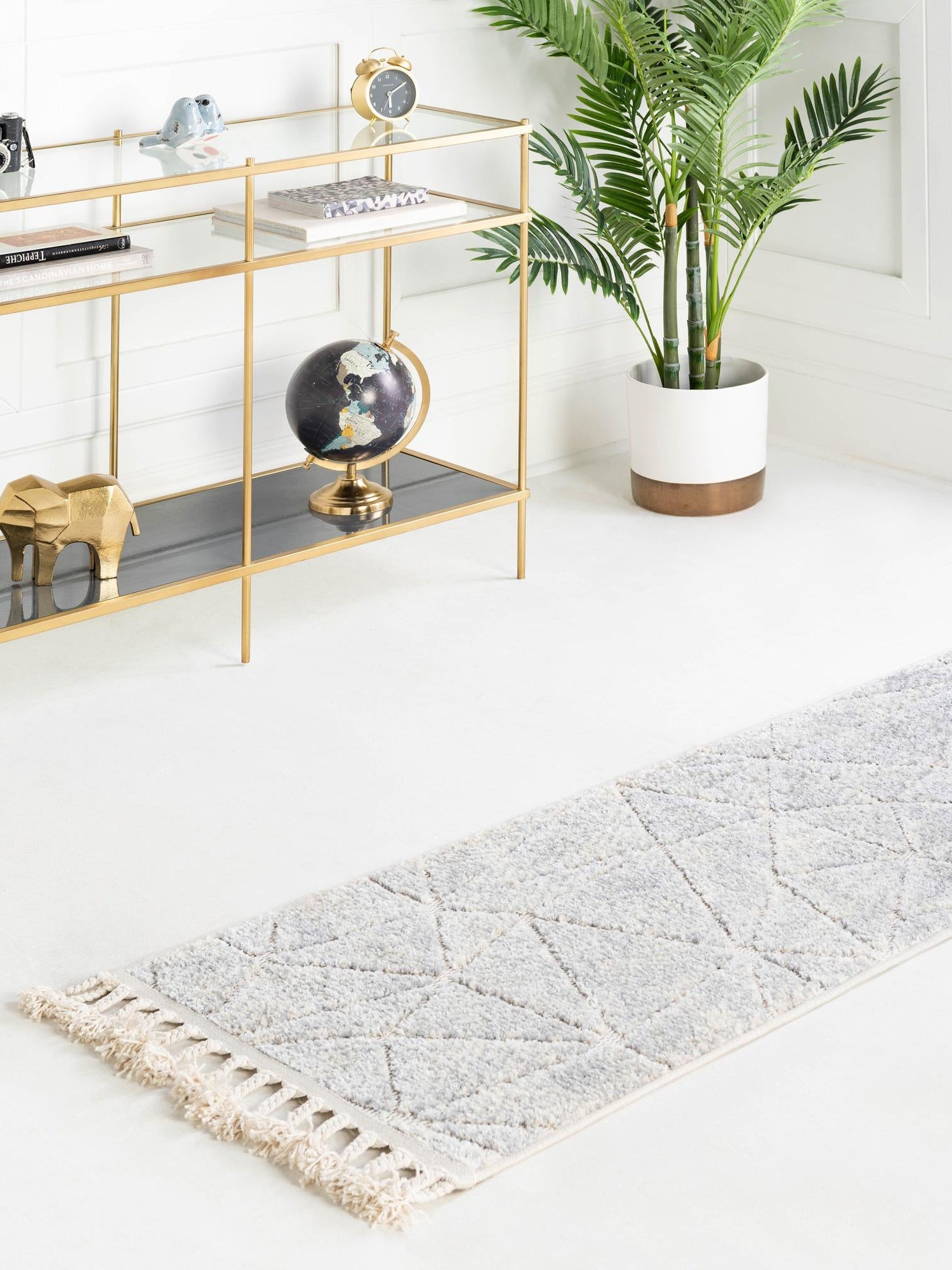 Sandy Beige 2' 7 x 12' Arlo Runner Area Rug 100% Polypropylene With Cotton Backing Easy Clean Indoor Living Room Bedroom Dining Office Carpet for Sale at Rug Engine