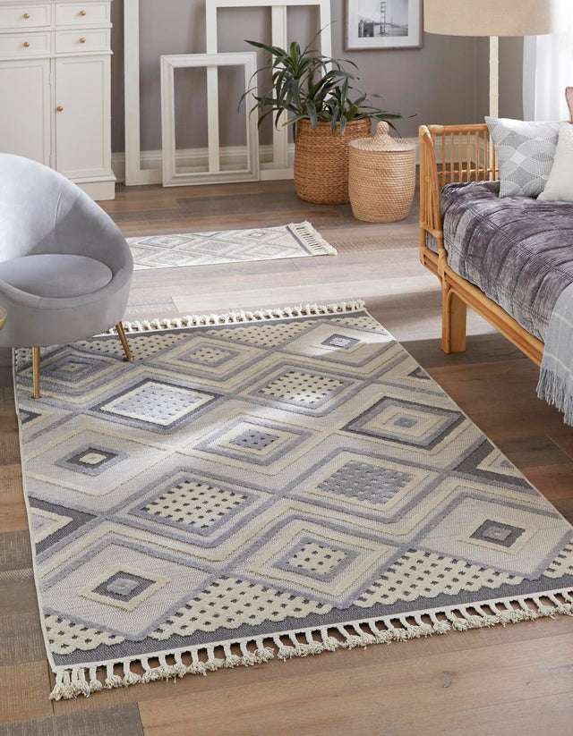 Sandy Beige 9' x 12' Arlo Rectangle Area Rug 100% Polypropylene With Cotton Backing Easy Clean Indoor Living Room Bedroom Dining Office Carpet for Sale at Rug Engine
