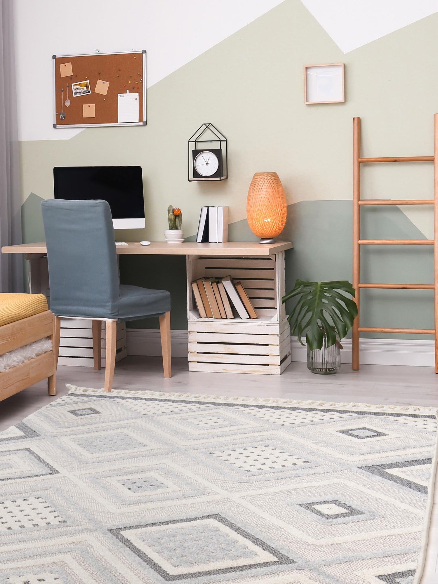 Sandy Beige 6' x 9' Arlo Rectangle Area Rug 100% Polypropylene With Cotton Backing Easy Clean Indoor Living Room Bedroom Dining Office Carpet for Sale at Rug Engine
